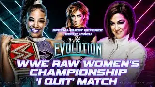 WWE Evolution 2022 Dream Match Card | My Dream Card | Action Dream Mania