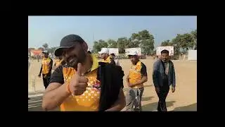 खैरागढ़ सब्जी मंडी में हो रहा महासंग्राम टूर्नामेंट मैच का पहला क्वार्टर फाइनल मैच चल रहा है 
