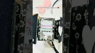 Mini album&hearts;️#minialbum #photoalbum #miniscrapbook #ytshort #trending #viralshort #minialbumscrapbook