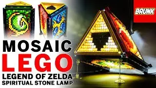 Мозаичная лампа LEGO Legend of Zelda Spiritual Stone