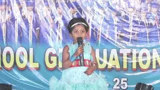 P Adhya speech||Pre-School Graduarion Ceremony||ST Peter's High School, Bhupalpally