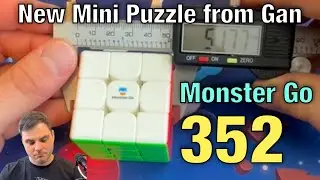 Monster GO 352 Mini Magnetic Speed Cube from GanCube | SpeedCubeShop Unboxing