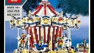 Lepin Grand Carousel REVIEW (Lego Replica)