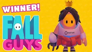 New SKIN in FALL GUYS item shop, CHELL from PORTAL, WINNING!