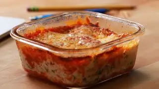 Microwave Meal-Prep Lasagna