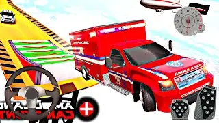 Ambulance Car Stunt Mega Ramp Stunt Car Games   Games Car Stunt Races