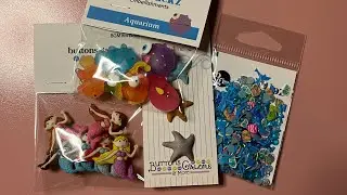 Buttons Galore and More June Subscription Box - Sun ☀️ and Surf 🏄&zwj;♀️