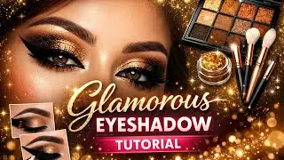 Glamorous Eyeshadow Tutorial ✨ Step-by-Step