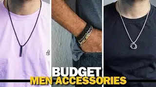 10 BUDGET MEN ACCESSORIES | MEN NECK CHAINS & MEN BRACELETS | Zahid Akhtar