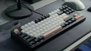 아콘 FX2 알루 키보드 적축 윤활 타건