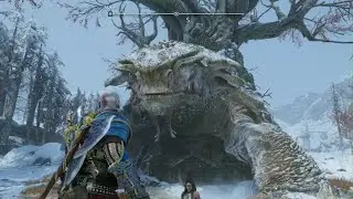 Freya finds Chaurli a new companion (missable endgame dialogue) - God of War Ragnarok