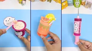 DIY Genius ASMR Mini ART | School Supplies | Creative Crafts | How To Make | Handmade | School DIY