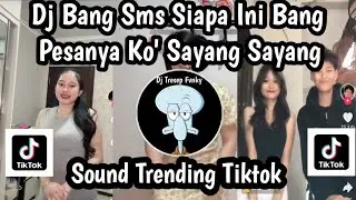 DJ BANG SMS SIAPA INI BANG PESANYA KOK SAYANG SAYANG DJ MELODY SMS TRENDING TIKTOK TERBARU NIE