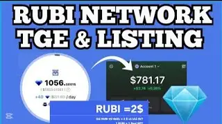 RUBI NETWORK MINING TGE & LISTING - KYC AND WALLET SET UP