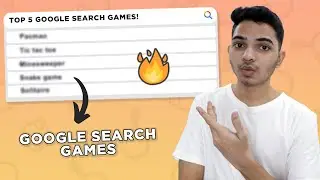 Top 5 Google games to play without installing them 🔥🔥🔥 