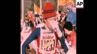 SYND 5 3 79 12000 SKIERS TAKE PART IN CROSS COUNTRY SKI RACE IN SALEN