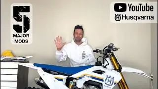 Husqvarna TC250 TOP 5 MODS #2strokelife #twostroke
