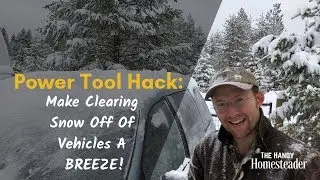 The EASIEST WAY To Clear Snow Off Your Vehicle!
