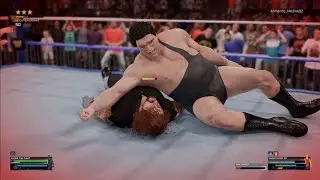 WWF Summerslam 1993 Andre The Giant vs. Undertaker Title Match 