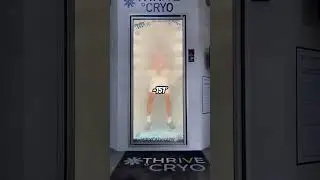 ❄️ Whole Body Cryotherapy For Boosting Recovery💪🏽 #shorts