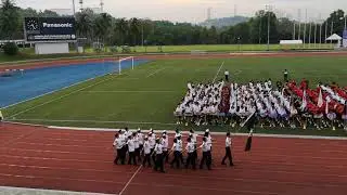 兴华独中运动会开幕仪式正式开始