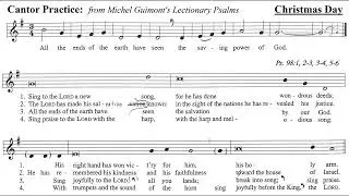 Cantor Practice: Guimont, Christmas Day Psalm