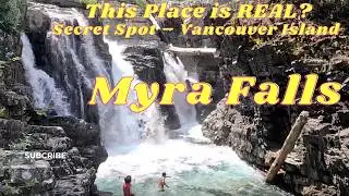 Swim in Paradise! Myra Falls &ndash; Vancouver Island&rsquo;s Best Natural Pool 💦🌲.
