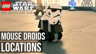 Mouse Droid Hunt (Galaxy Challenge) (All Mouse Droid Locations) - LEGO Star Wars The Skywalker Saga