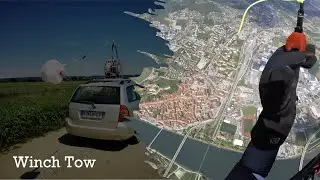 XC Flight using Car Winch Tow