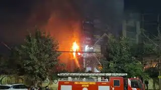 Fire accident guwahati today / bhangagarh #guwahati #sbi #bhangagarh 