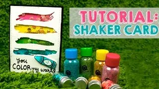 Tutorial Scrapbooking: Tarjeta Shaker Card