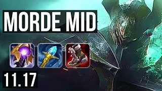 MORDEKAISER vs ANNIE (MID) | 2.3M mastery, 5/1/3, 500+ games | NA Master | v11.17
