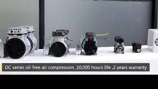 HPDMC qualify oil free air compressor and vacuum pump  for medical dental oxygen concentrator