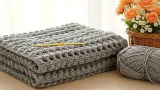 ✨ВЯЖЕТСЯ САМ! ⚡МЕГА-быстро!👌 Гениально и просто! /Crochet pattern for beginners