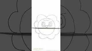 ANGERY LION 🦁 DRAWING || COLOR VALLEY || #art #drawingdrawing #creative#creat #liondrawing