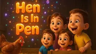 Hen Is in the Pen | Kids Poem | Early Learning Rhyme | Page No.13 | EYFS 2