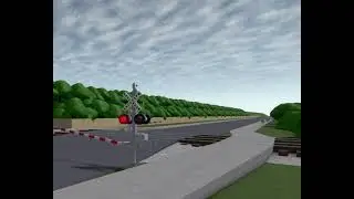 Roblox Railfanning 53: ATSF Bluebonnet autorack train