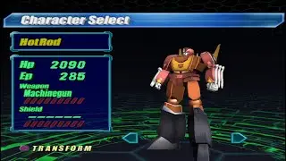 Transformers: Call Of The Future (PlayStation 2) | Bonus #16: Hot Rod