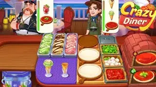 Crazy Diner Pizza Fanatic 🍕🍦Levels 134-135