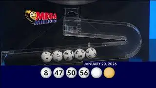Mega Millions Drawing 01-20-2026
