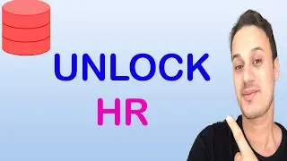 Unlock HR Schema in Oracle 19c (2025) | Step-by-Step SQL Tutorial for Beginners 🔓