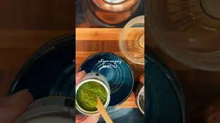 Whisking a little piece of Japan Yugen Matcha &mdash; rare, rich, and pure perfection 🍵