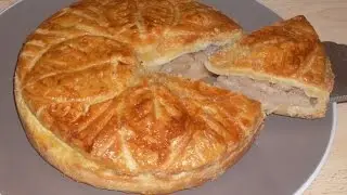 Recette de la tourte aux poires du Berry appelée 