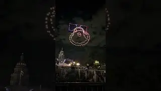 first time in Denver, biggest drone show with 300 machines on Independence Day Eve Awesome..
