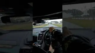 Slight code brown moment behind the wheel of the Revuelto on a wet Goodwood Hillclimb #lamborghini
