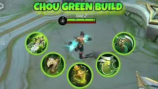 GREEN BUILD CHOU CHALLENGE - Mobile Legends