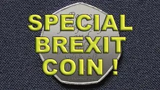 The special Brexit 50 pence coin!