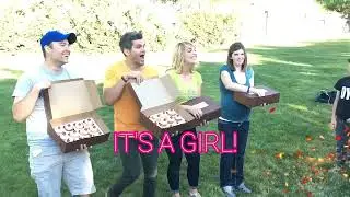 Cute gender reveal party