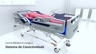 Sistema de Conectividade | VLT-932 Cama Hospitalar | Cama Médico-Cirúrgica