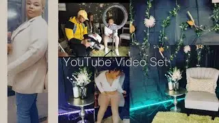 Behind The Scenes Set For YouTube Video | U-haul Storage Unit Transformation